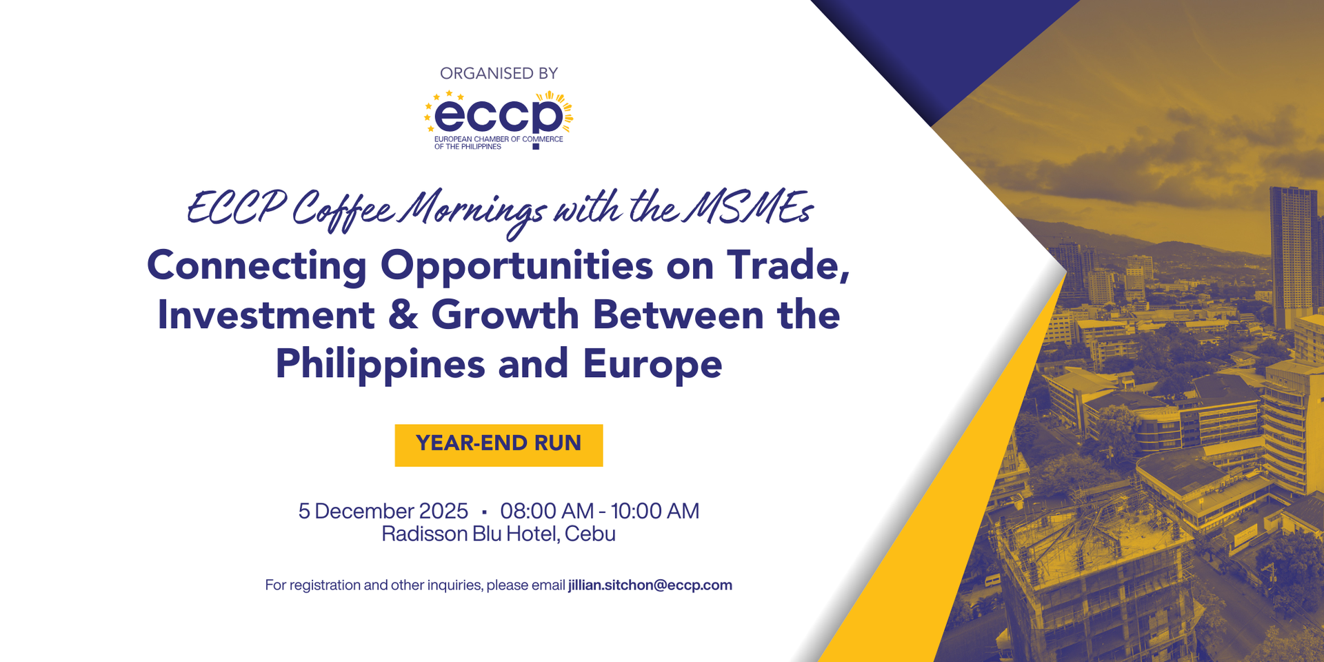 ECCP Coffee Mornings with the MSMEs (Year-end Run)