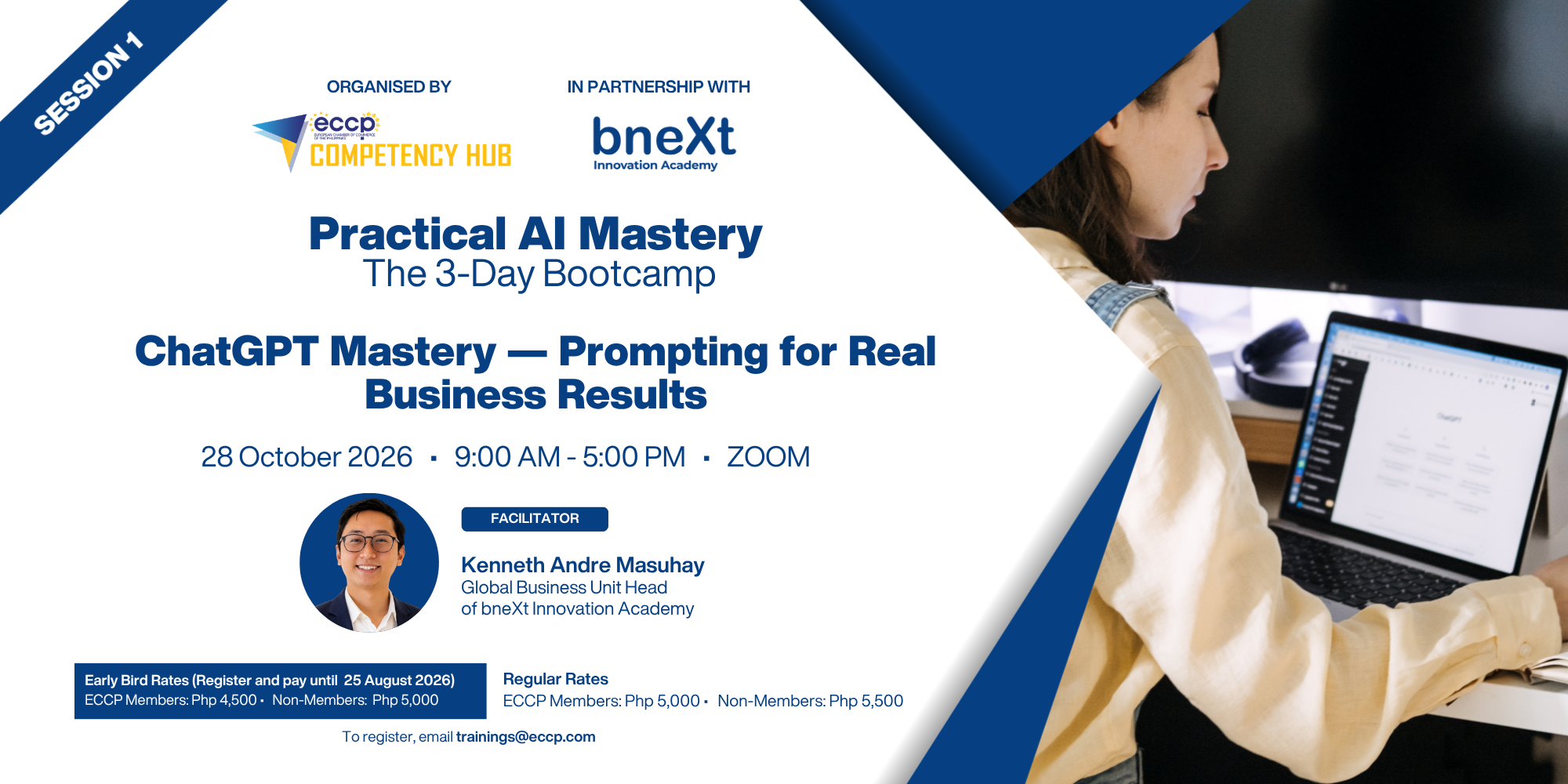 ChatGPT Mastery — Prompting for Real Business Results